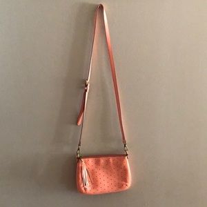 Fossil purse with shoulder strap